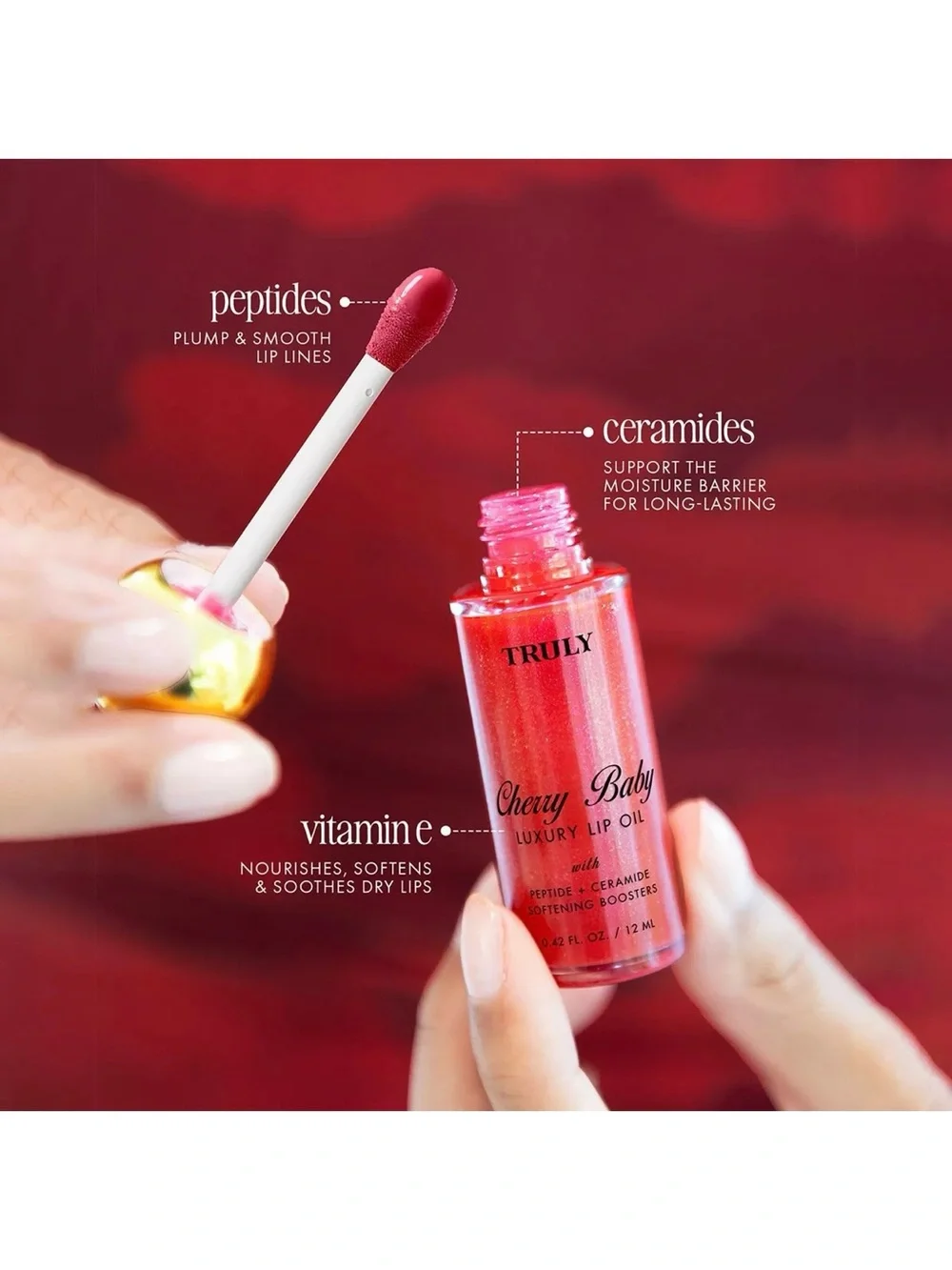 🍒 Truly Cherry Baby Luxury Lip Oil .42oz